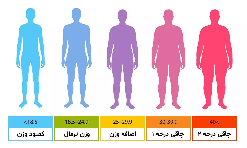 شاخص توده بدنی

محاسبه بی ام آی

آنالیز بدنی

BMI